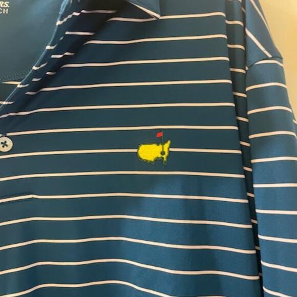 Masters Blue and Pink polo - Picture 2 of 4